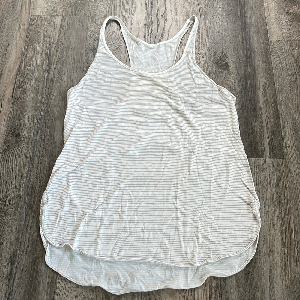 lululemon athletica White Tank Top